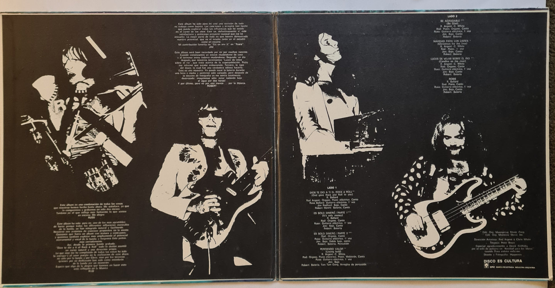 Argent – En Las Profundidades (In Deep) - 1973 - Vinyl Record LP (Argentina Pressing) - Sound Hound Records