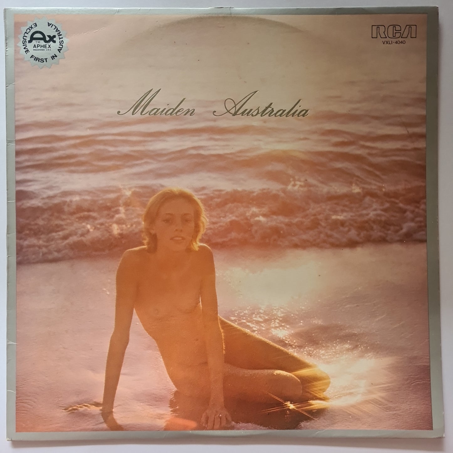 Australia – Maiden Australia - 1976 - Vinyl Record LP - Sound Hound Records