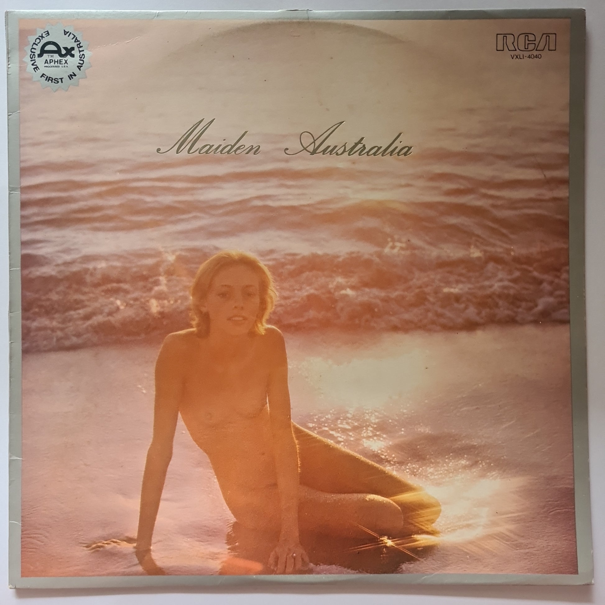 Australia – Maiden Australia - 1976 - Vinyl Record LP - Sound Hound Records