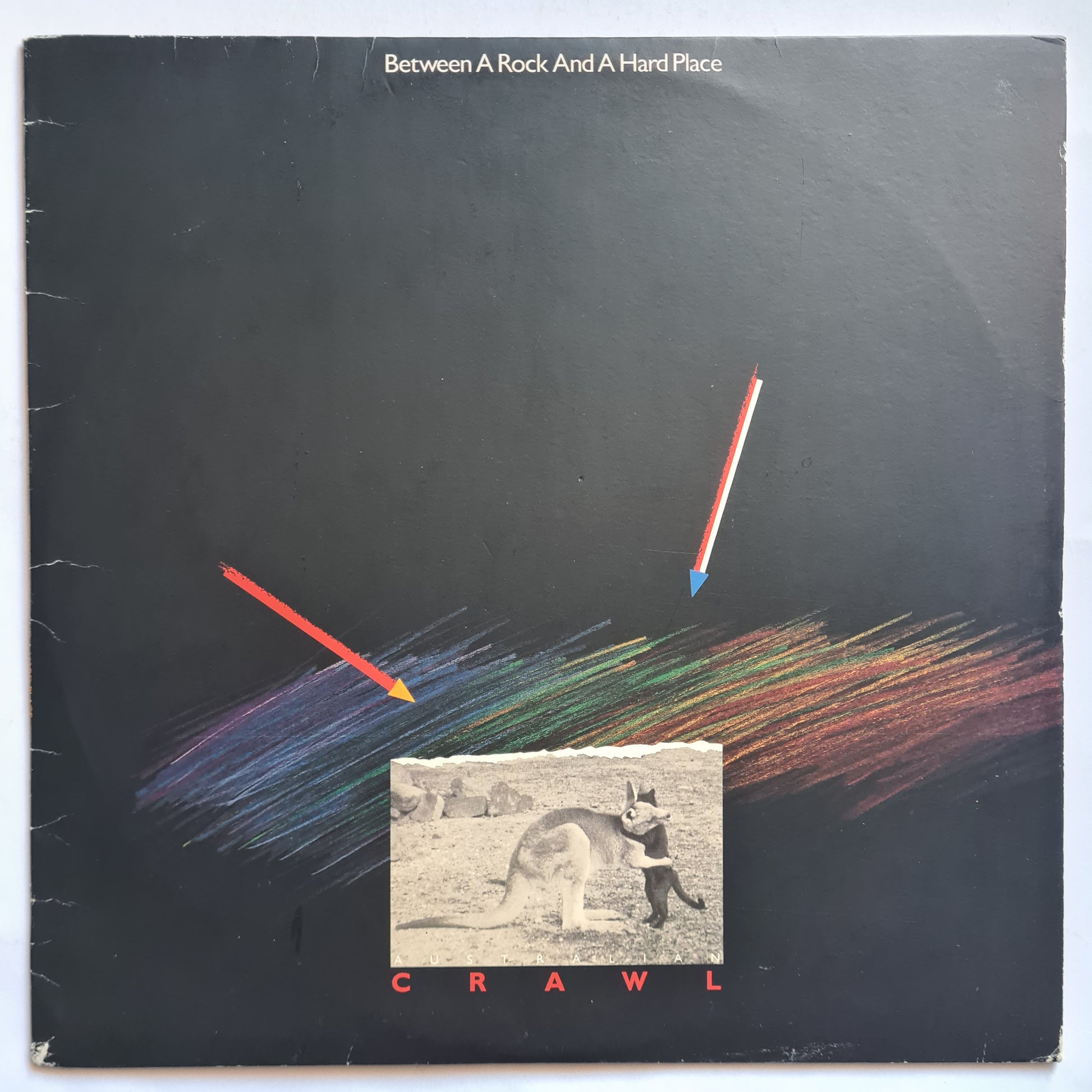 Australian Crawl – Between A Rock & A Hard Place - 1985 - Vinyl Record LP - Sound Hound Records