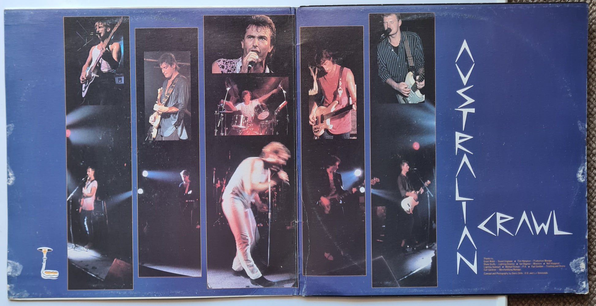 Australian Crawl – Phalanx- 1983 - Vinyl Record LP (Gatefold First Australian Pressing) - Sound Hound Records