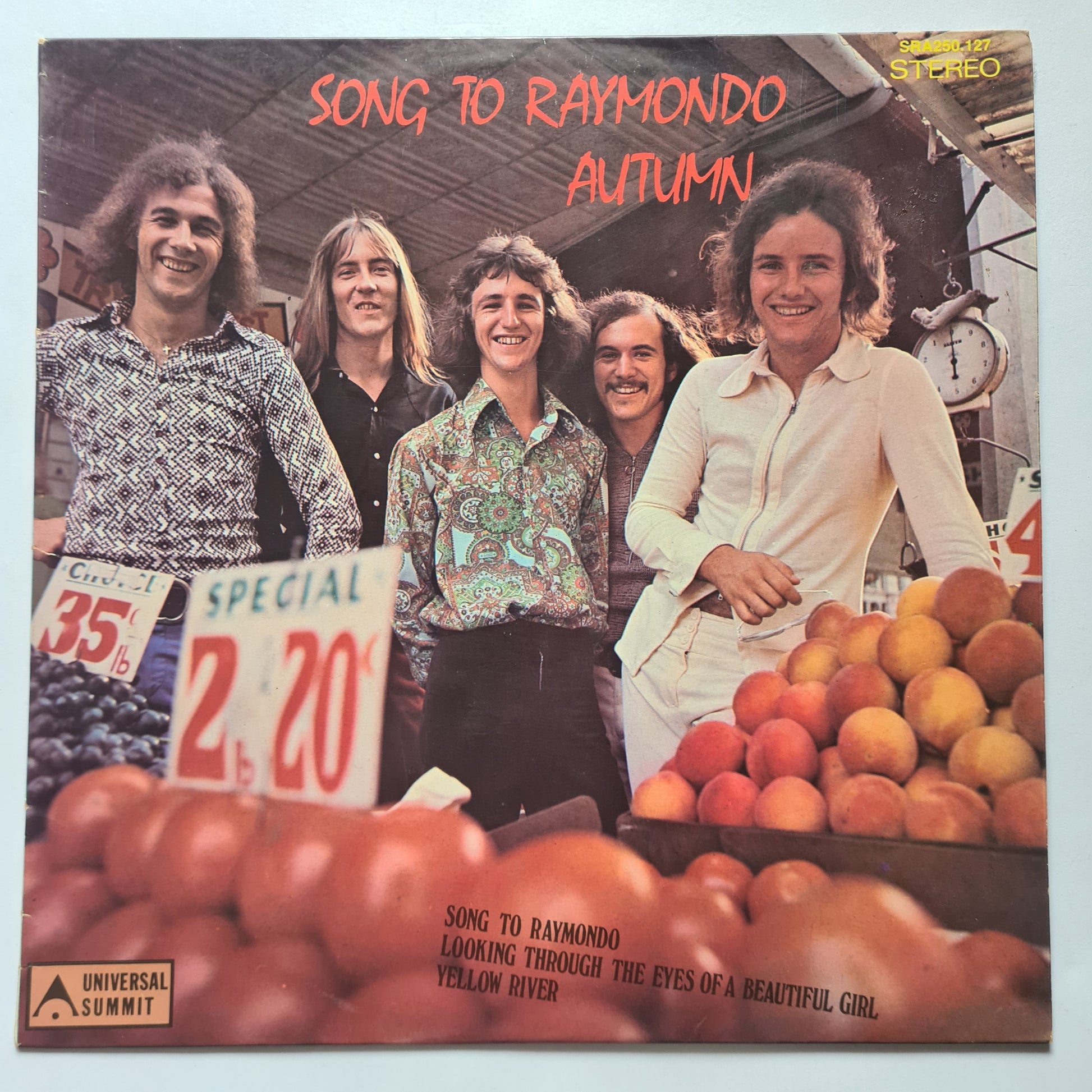 Autumn – Song To Raymondo - 1971 (1973 second pressing) - Vinyl Record LP - Sound Hound Records