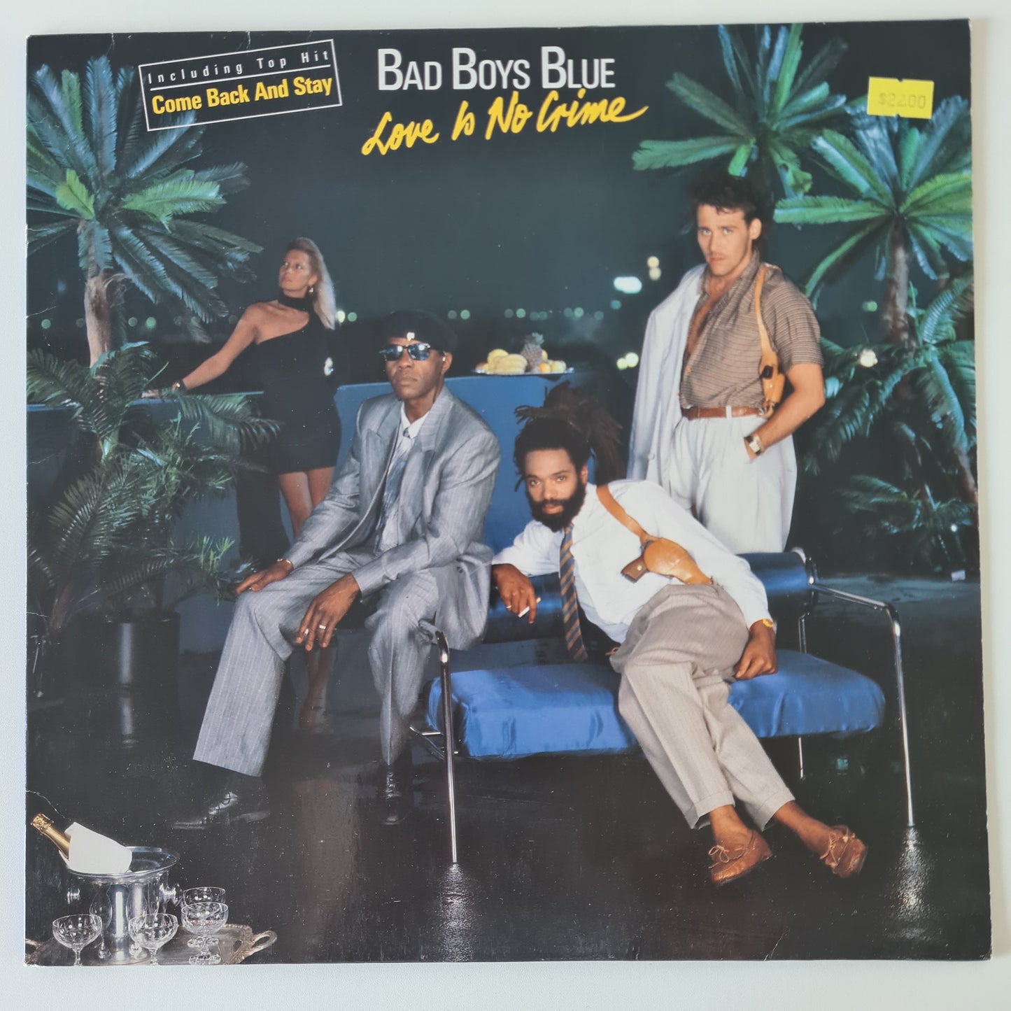Bad Boys Blue  – Love Is No Crime - 1987 (European Pressing) - Vinyl Record LP - Sound Hound Records