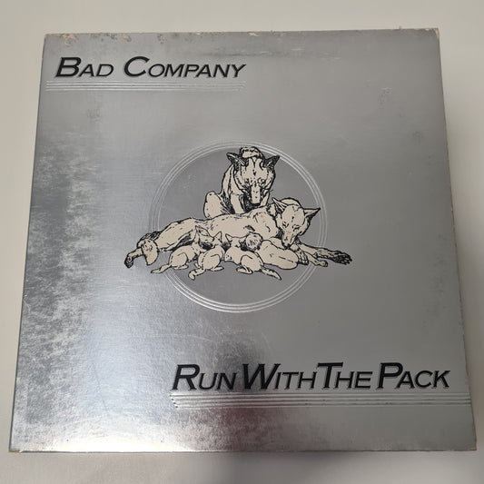 Bad Company – Run With The Pack - 1976 (USA Pressing) - Vinyl Record LP - Sound Hound Records