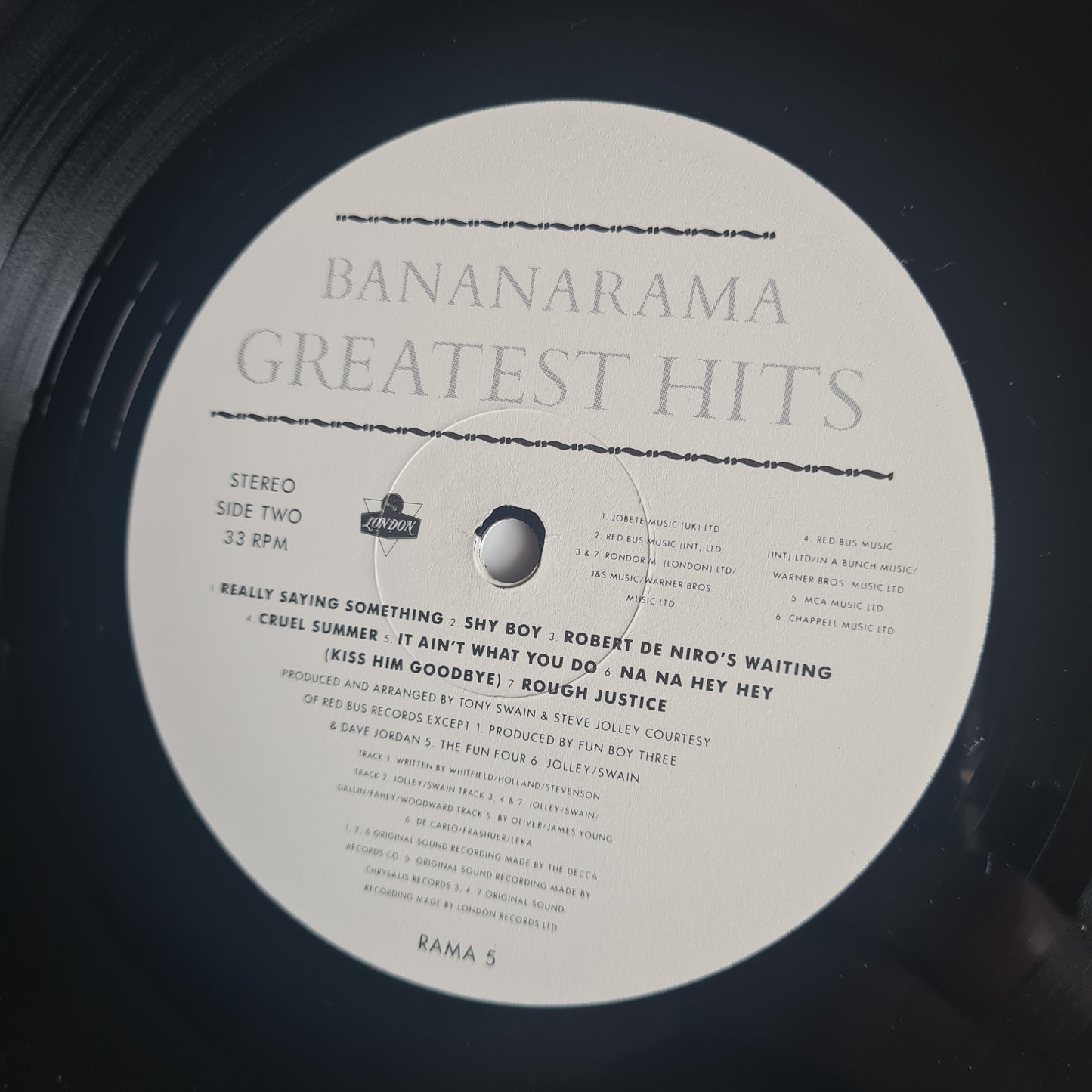 Bananarama – The Greatest Hits Collection - 1988 (UK Pressing) - Vinyl Record LP - Sound Hound Records
