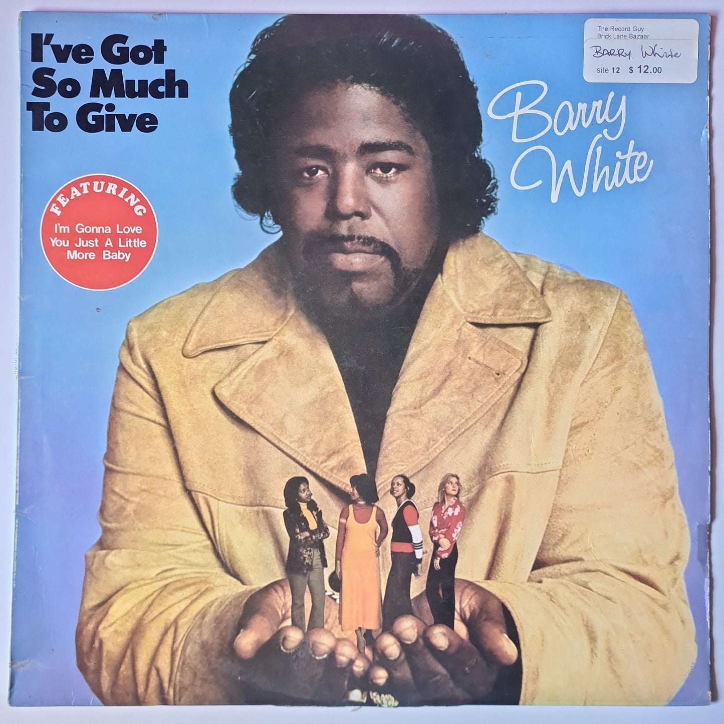 Barry White – I've Got So Much To Give - 1973 - Vinyl Record LP - Sound Hound Records