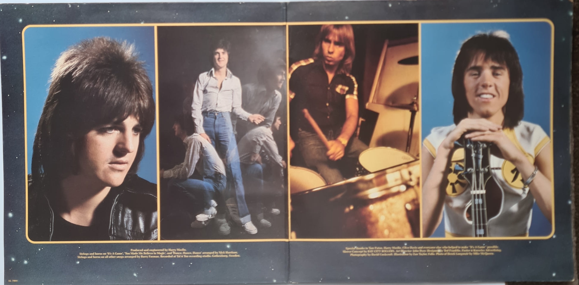 Bay City Rollers – It's A Game - 1977 - Vinyl Record LP - Sound Hound Records