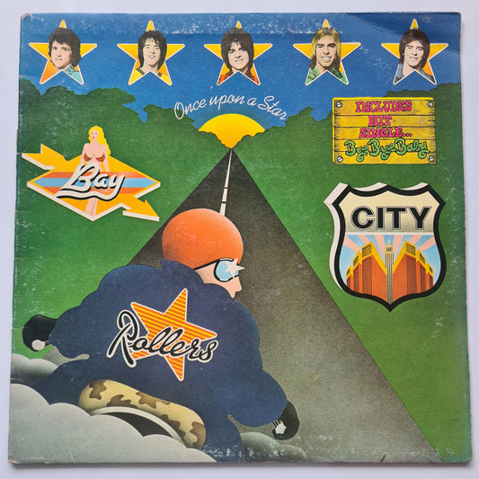 Bay City Rollers – Once Upon A Star - 1975 - Vinyl Record LP - Sound Hound Records