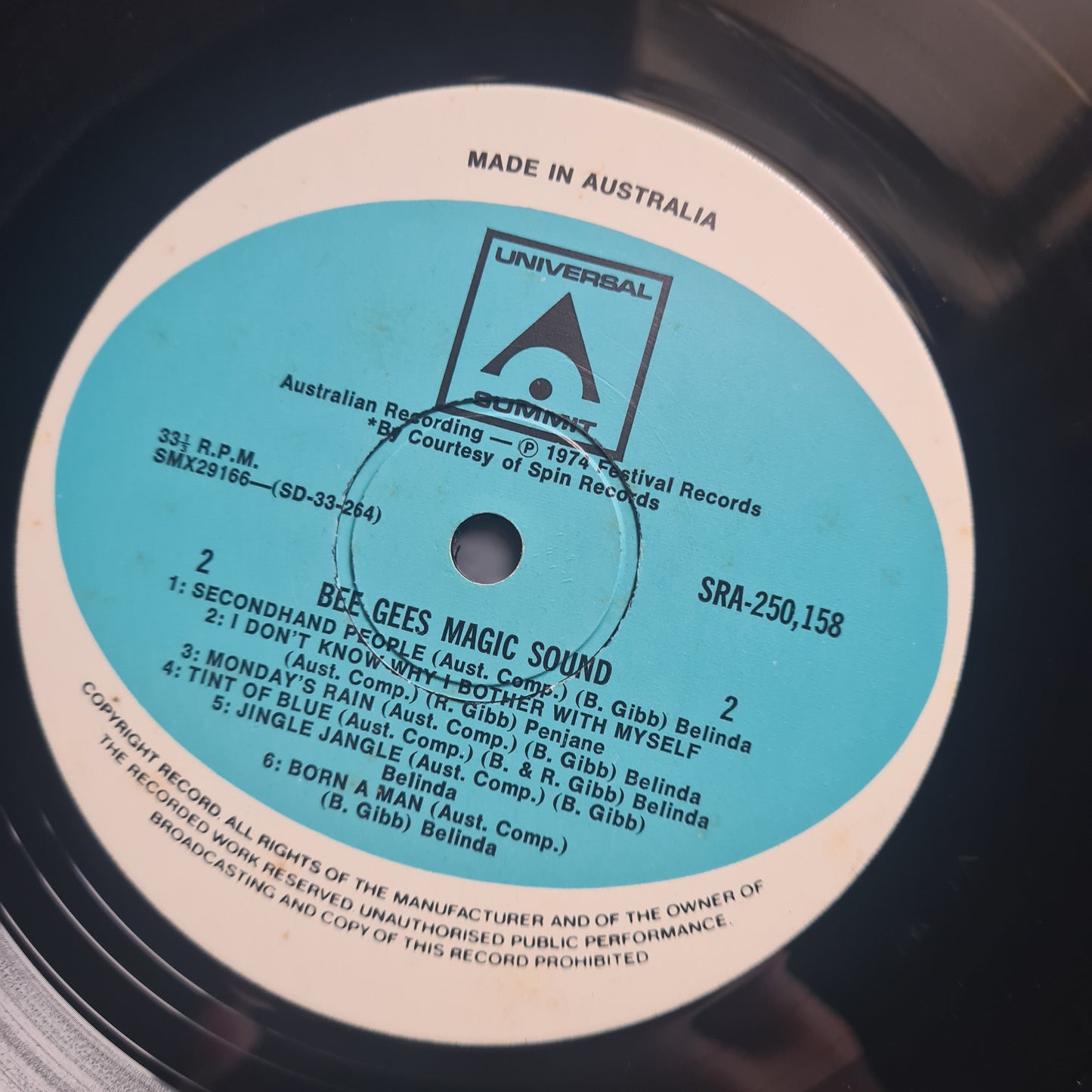 Bee Gees - Magic Sound – 1974 - Vinyl Record LP - Sound Hound Records