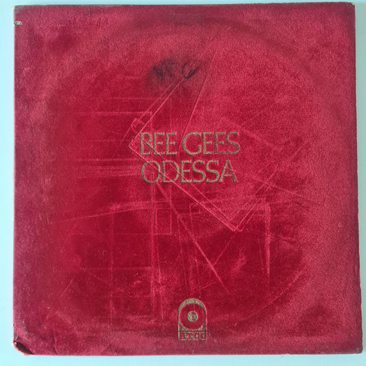 Bee Gees - Odessa – 1969 (USA Red Velvet Cover, White Label Promo Pressing) - Vinyl Record 2LP - Sound Hound Records