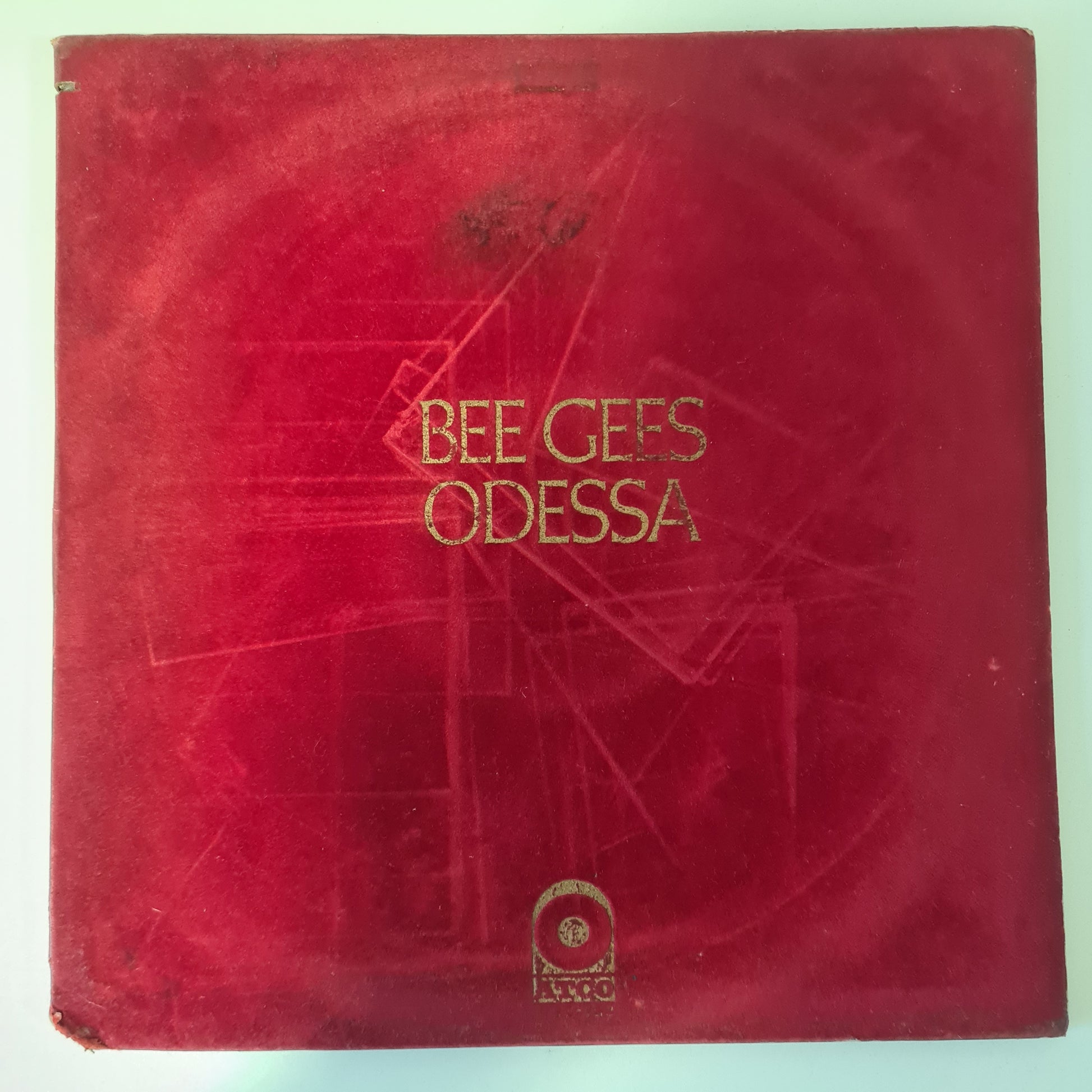Bee Gees - Odessa – 1969 (USA Red Velvet Cover, White Label Promo Pressing) - Vinyl Record 2LP - Sound Hound Records