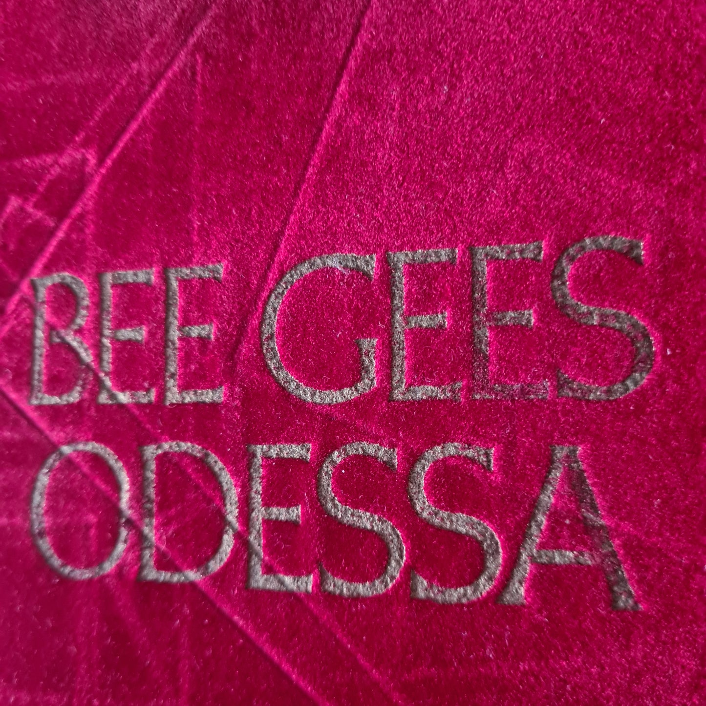 Bee Gees - Odessa – 1969 (USA Red Velvet Cover, White Label Promo Pressing) - Vinyl Record 2LP - Sound Hound Records