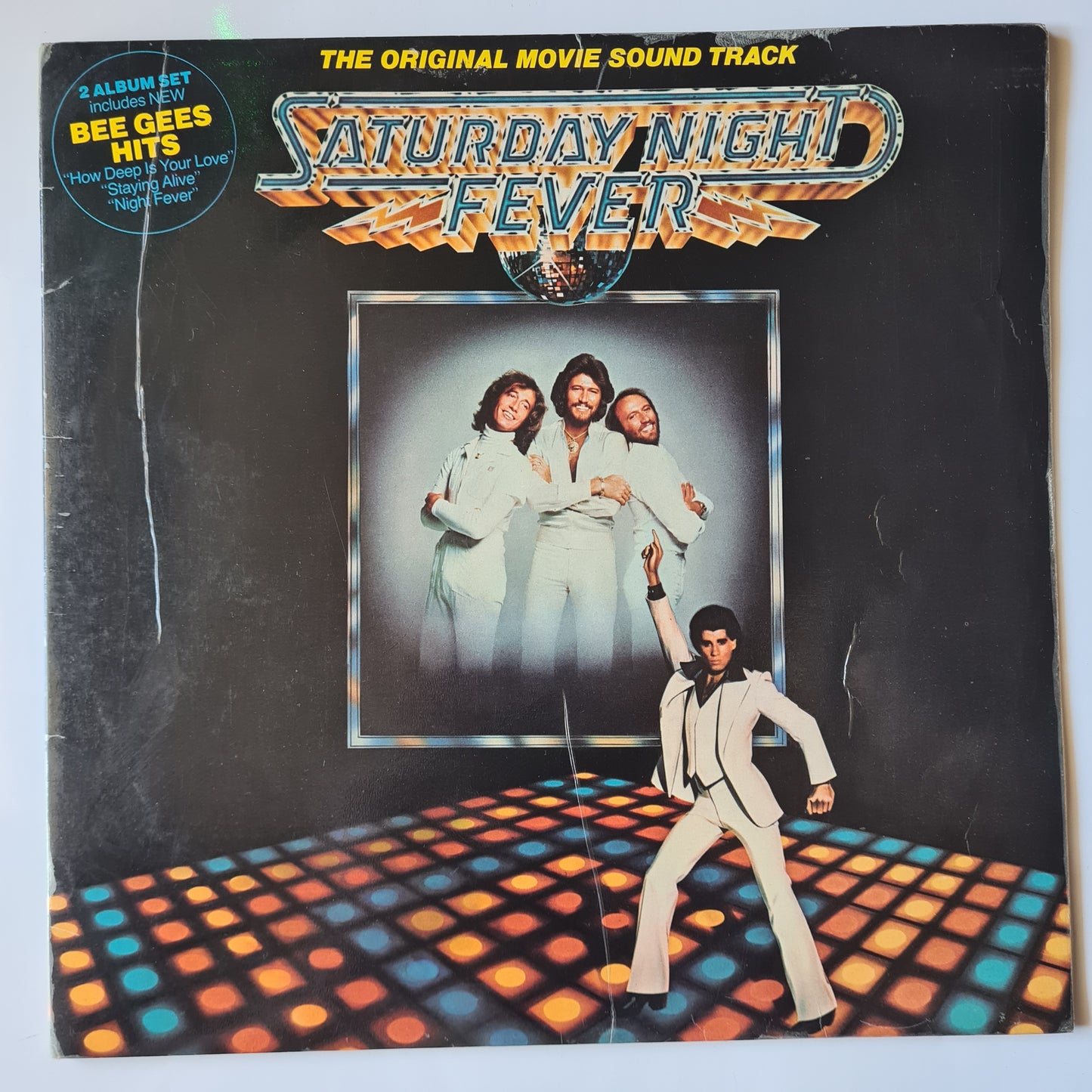 Bee Gees - Saturday Night Fever – The Original Movie Soundtrack - 1977 (Australian Pressing) - Vinyl Record 2LP - Sound Hound Records