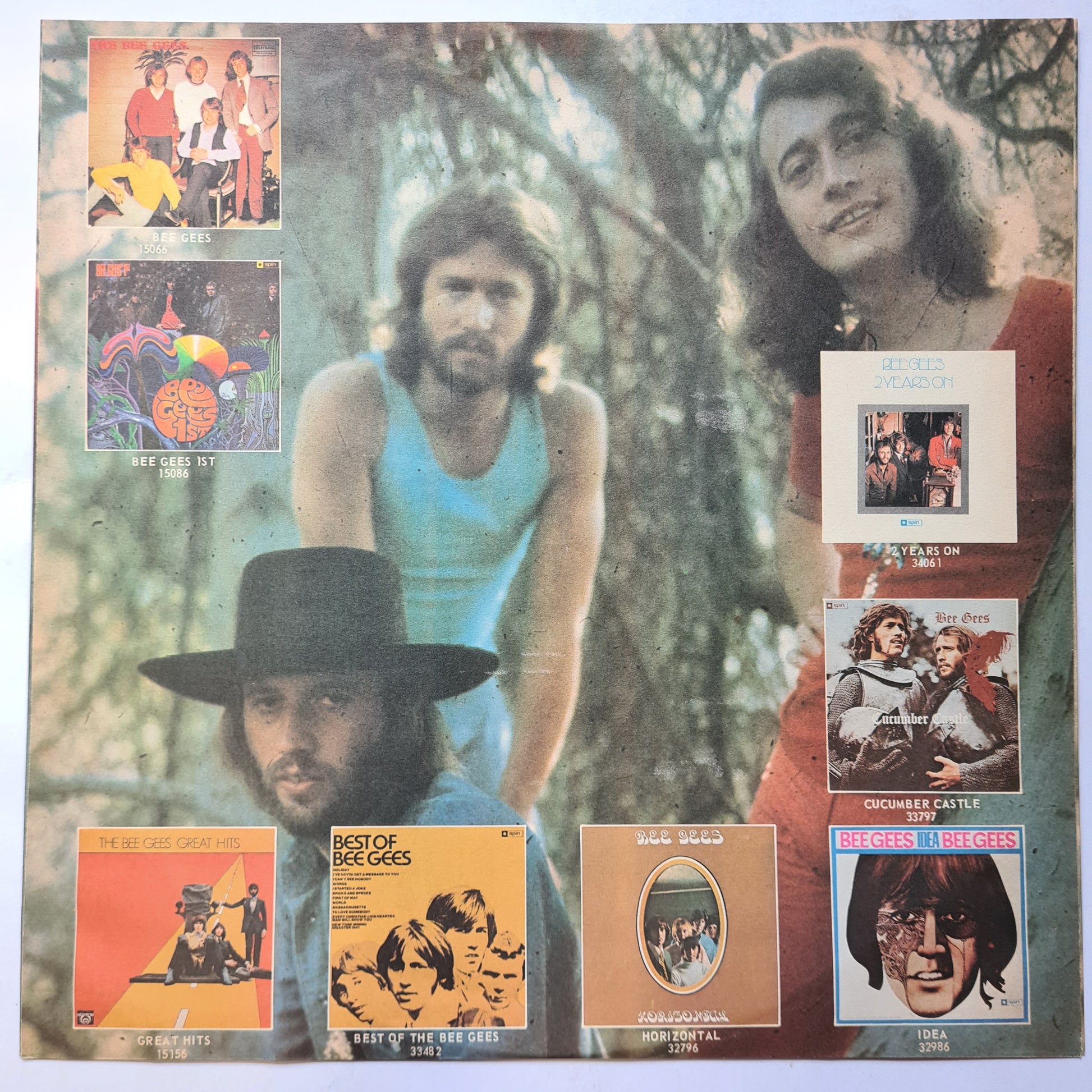 Bee Gees – Double Gold - 1973 - Vinyl Record 2LP (Greatest Hits) - Sound Hound Records