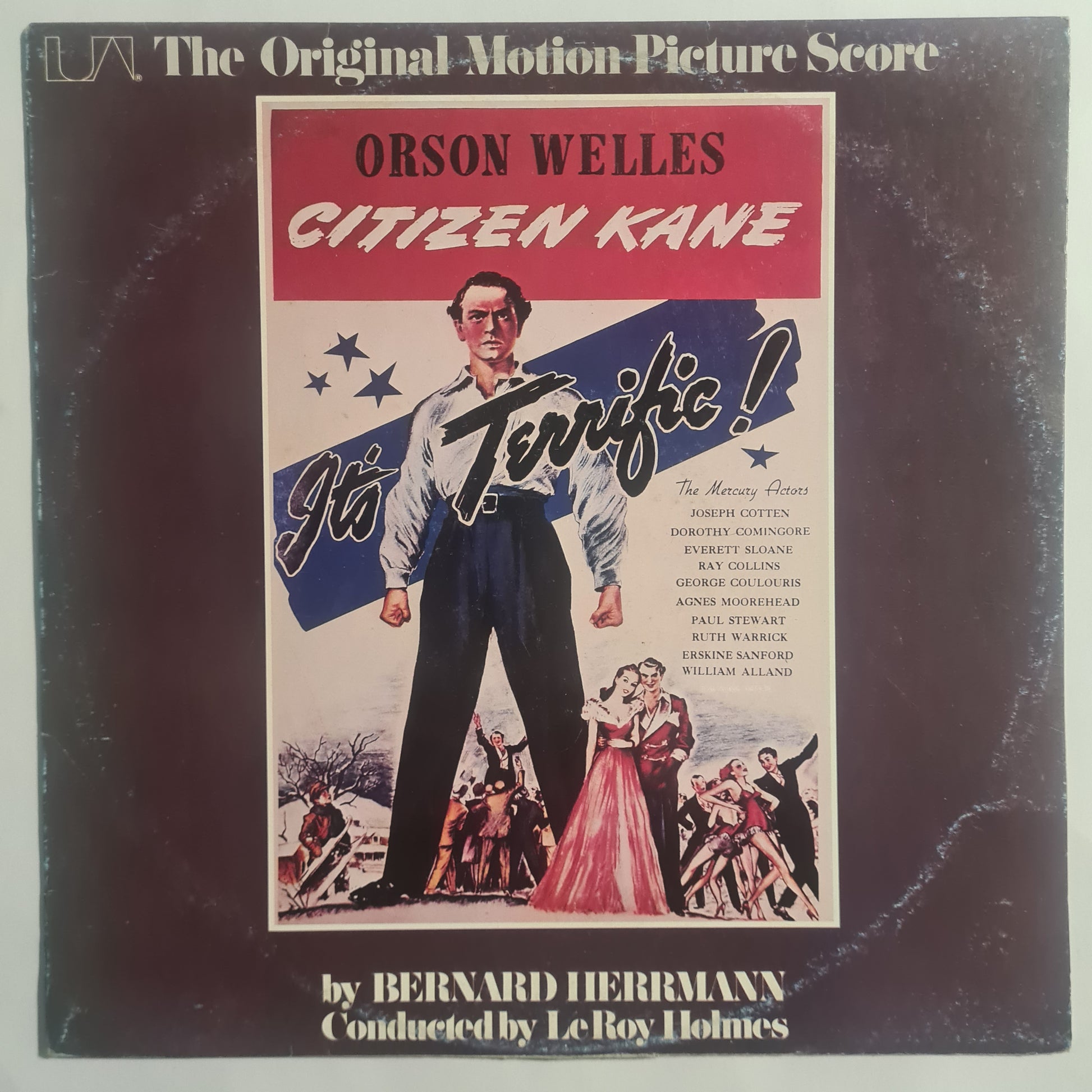 Bernard Harrmann – Citizen Kane (The Original Motion Picture Score Soundtrack)- 1975 - Vinyl Record LP - Sound Hound Records