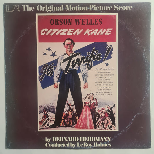 Bernard Harrmann – Citizen Kane (The Original Motion Picture Score Soundtrack)- 1975 - Vinyl Record LP - Sound Hound Records