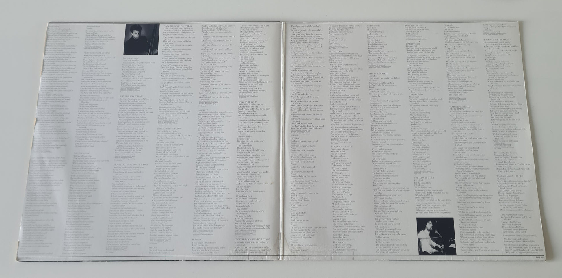 Billy Joel – Greatest Hits Volume 1 & 2 - 1985 (Gatefold) - Vinyl Record 2LP - Sound Hound Records