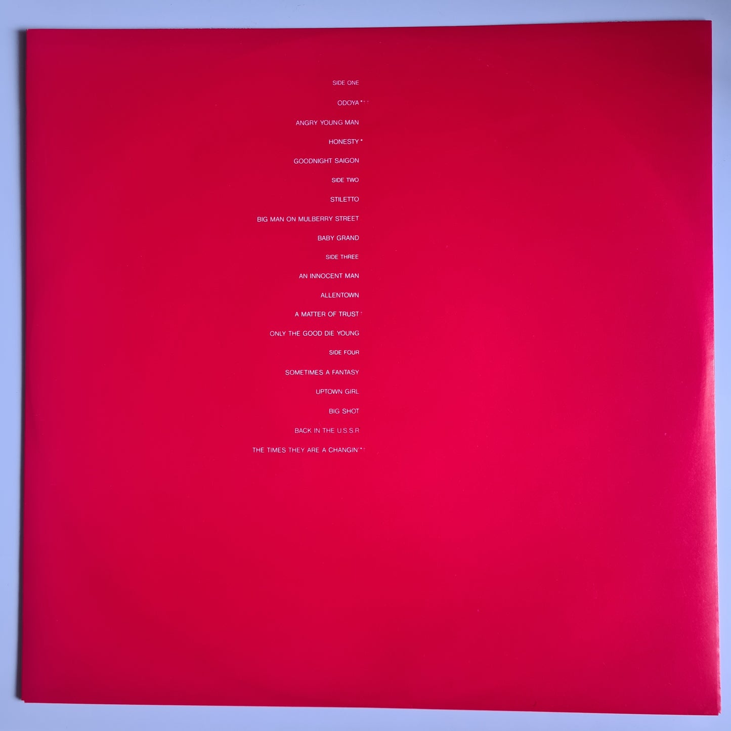 Billy Joel – Концерт (Live Album) - 1987 (Gatefold 2LP) Vinyl Record (near mint) - Sound Hound Records