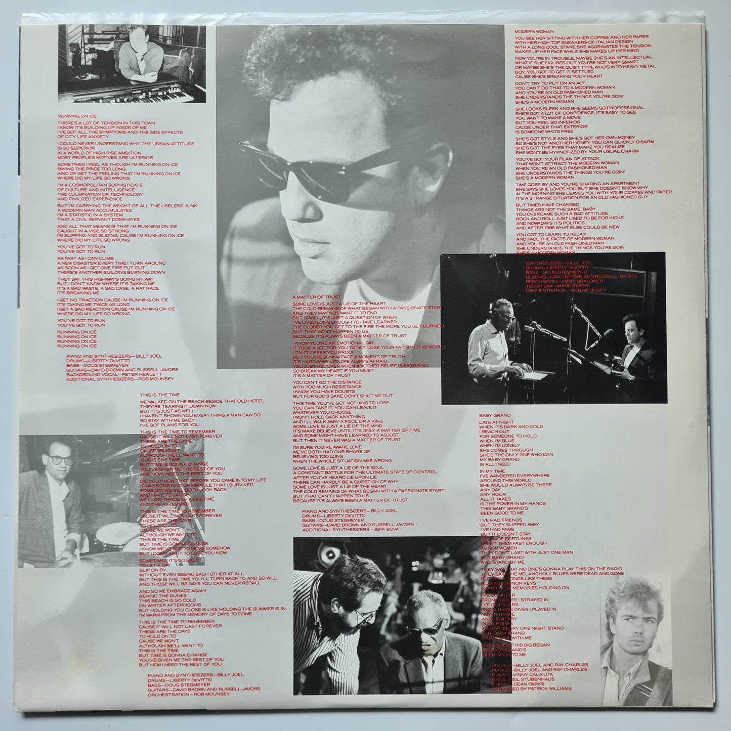 Billy Joel – The Bridge - 1986 - Vinyl Record LP - Sound Hound Records