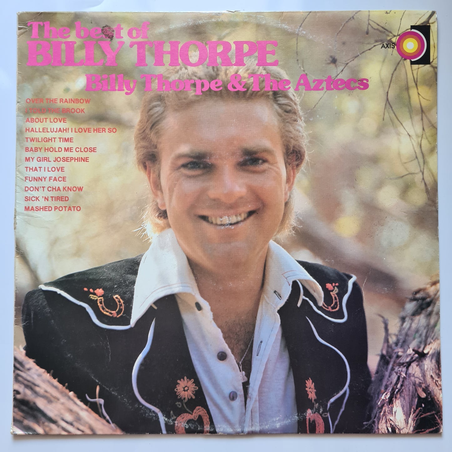 Billy Thorpe & The Aztecs – The Best Of Billy Thorpe - 1965 (1980's reissue) - Vinyl Record LP - Sound Hound Records