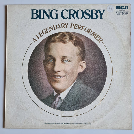 Bing Crosby – A Legendary Performer - 1977 - Vinyl Record LP - Sound Hound Records