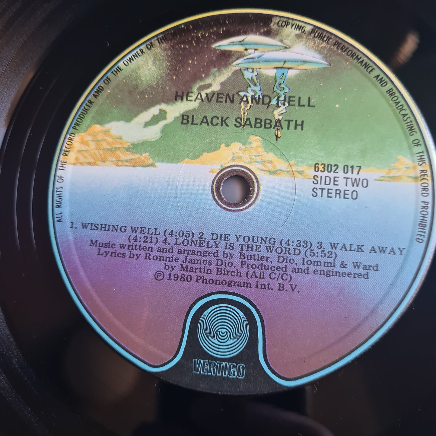 Black Sabbath – Heaven & Hell - 1980 - Vinyl Record LP (near mint) - Sound Hound Records