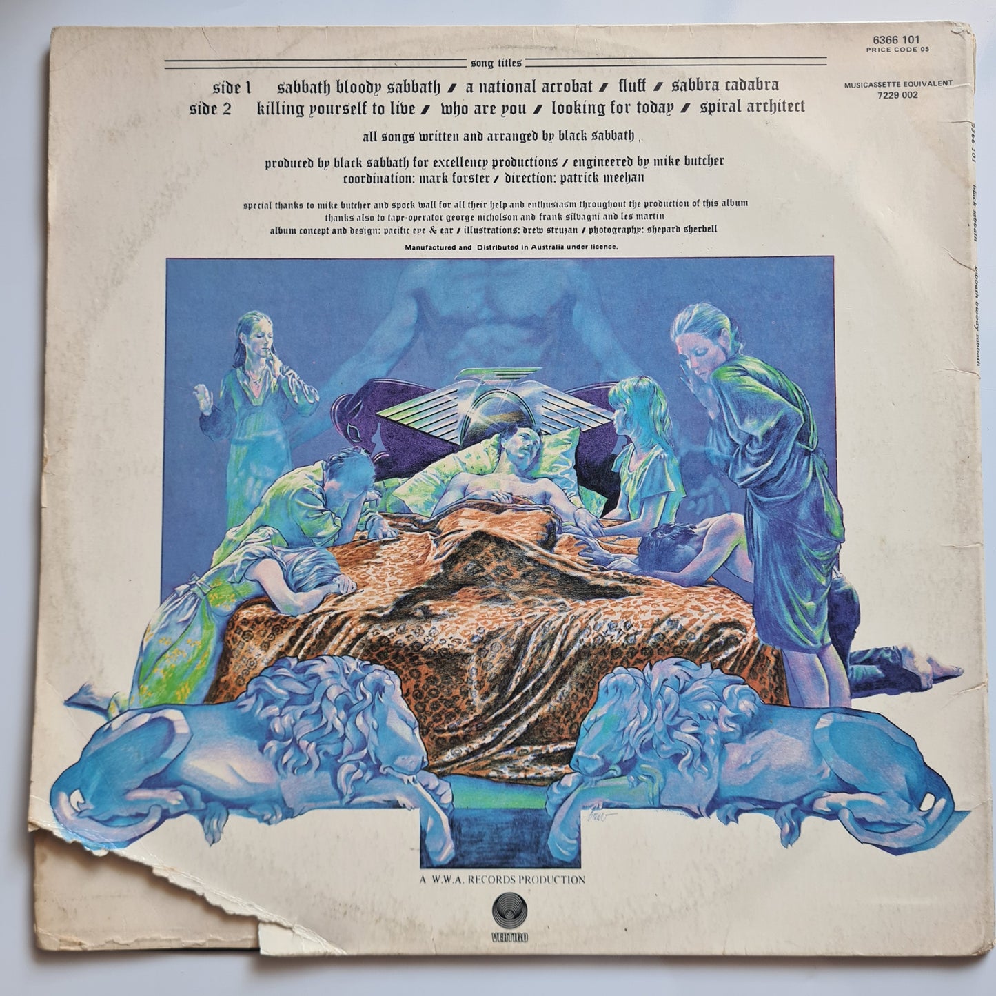 Black Sabbath – Sabbath Bloody Sabbath- 1973 (Australian Pressing) - Vinyl Record LP - Sound Hound Records