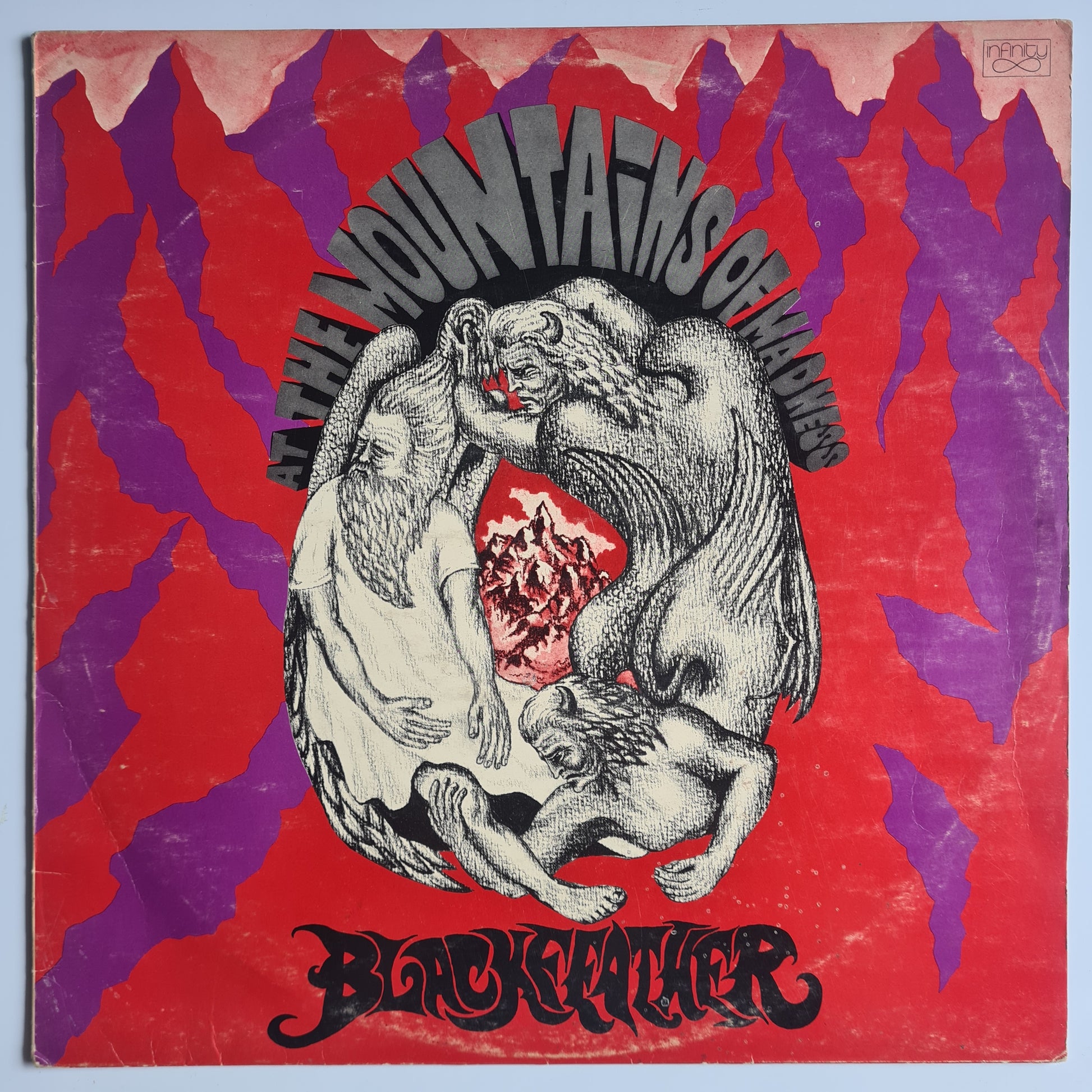 Blackfeather – At The Mountains Of Madness - 1971 (3rd Australian map pressing) - Vinyl Record LP *RARE* - Sound Hound Records