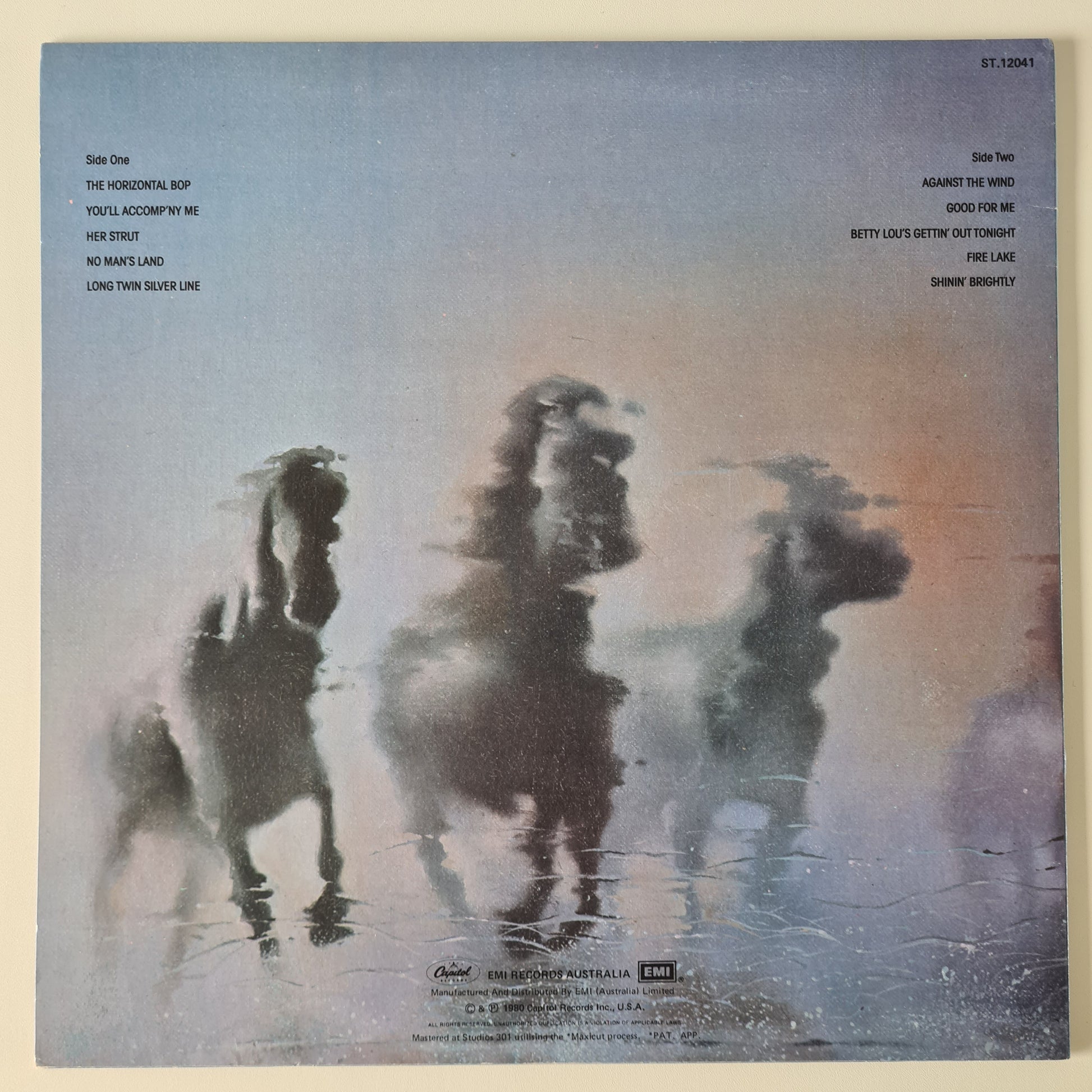 Bob Seger & The Silver Bullet Band – Against The Wind - 1980 - Vinyl Record LP (near mint) - Sound Hound Records