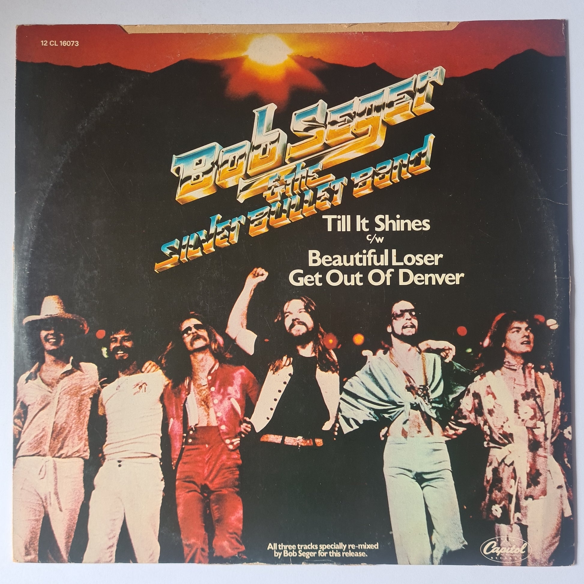 Bob Seger & The Silver Bullet Band – Till It Shines - 1978 - Vinyl Record (Maxi Single) - Sound Hound Records