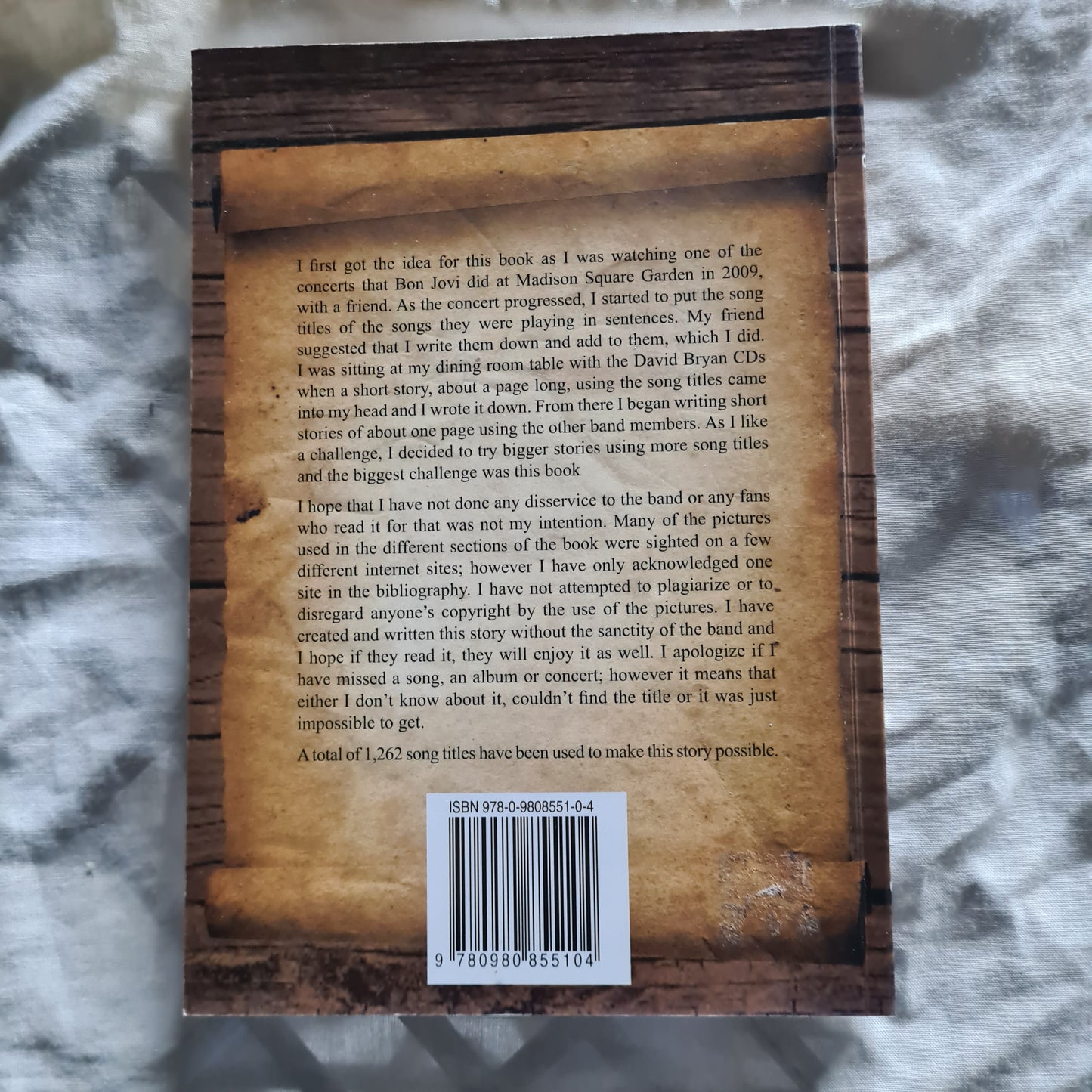 Bon Jovi - Song Title Series: By Joan Maguire - Paperback Book - Sound Hound Records