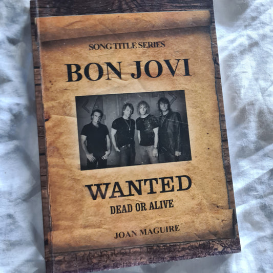 Bon Jovi - Song Title Series: By Joan Maguire - Paperback Book - Sound Hound Records