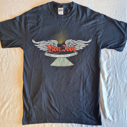 Bon Jovi | Lost Highway Australian Tour 2008 | Size Medium T-Shirt - Sound Hound Records