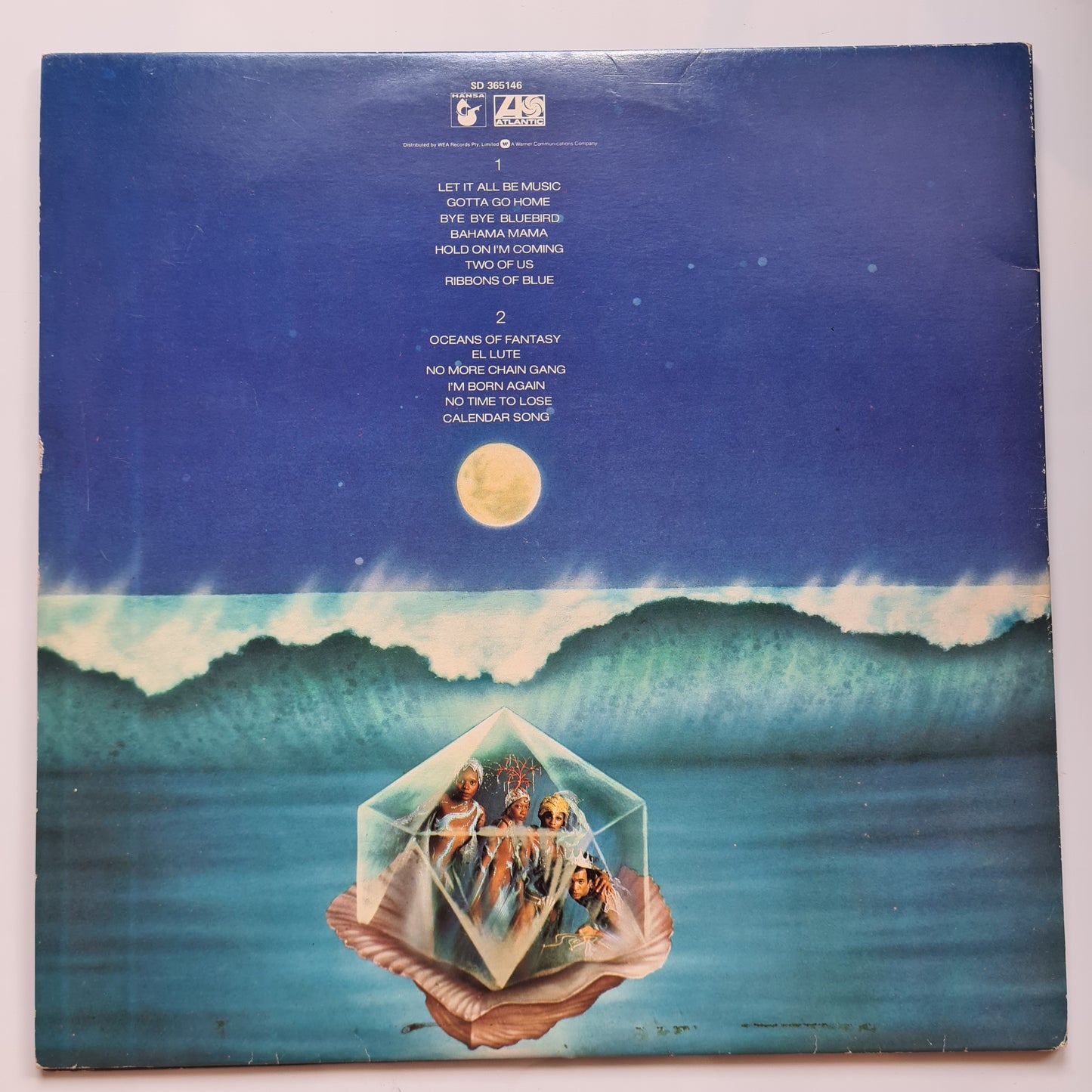 Boney M. – Oceans Of Fantasy - 1979 - Vinyl Record LP - Sound Hound Records