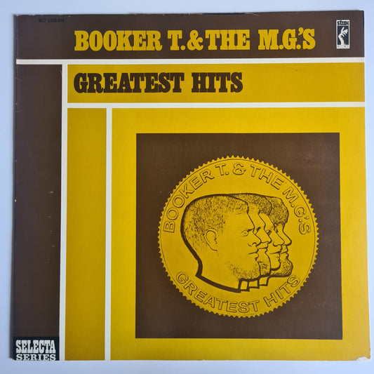 Booker T & The MG's  – Greatest Hits - 1970 (Singapore reissue Pressing) - Vinyl Record LP (near mint) - Sound Hound Records