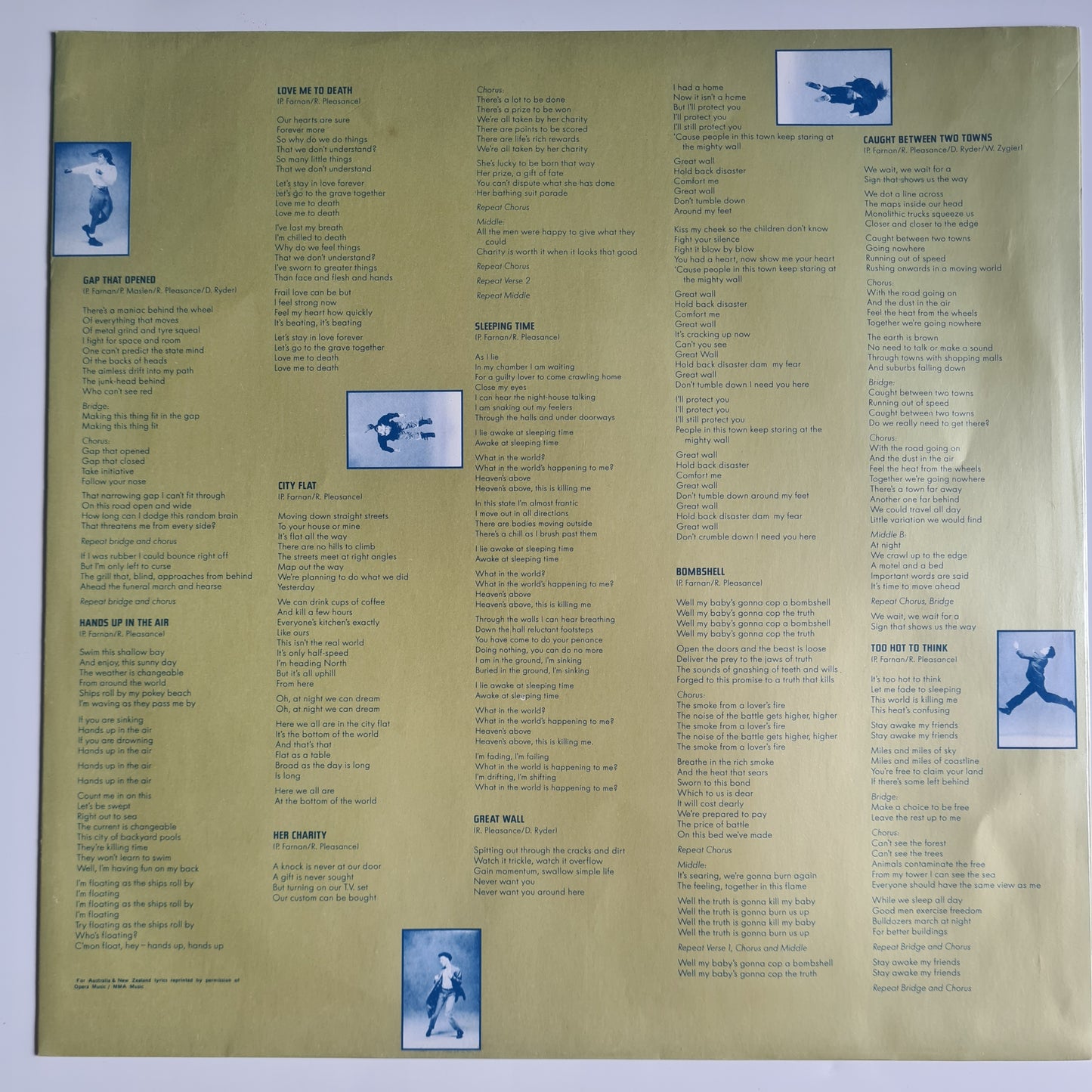 Boom Crash Opera – Boom Crash Opera (SIGNED BY DALE RYDER) - 1987 - Vinyl Record LP - Sound Hound Records