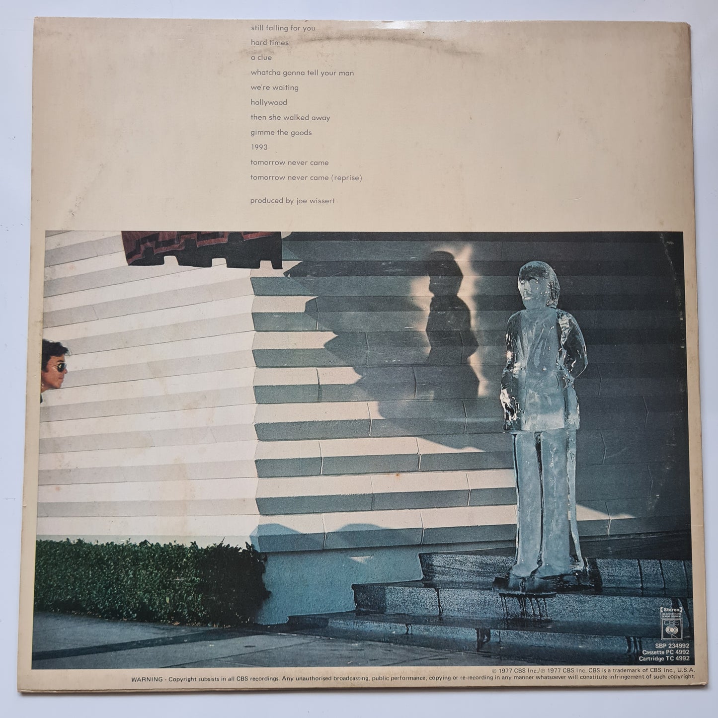 Boz Scaggs – Down Two Then Left - 1977 - Vinyl Record LP (near mint) - Sound Hound Records