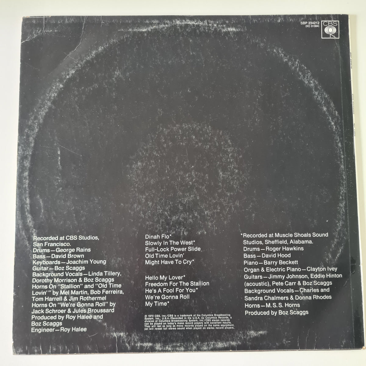 Boz Scaggs – My Time - 1972 - Vinyl Record LP - Sound Hound Records
