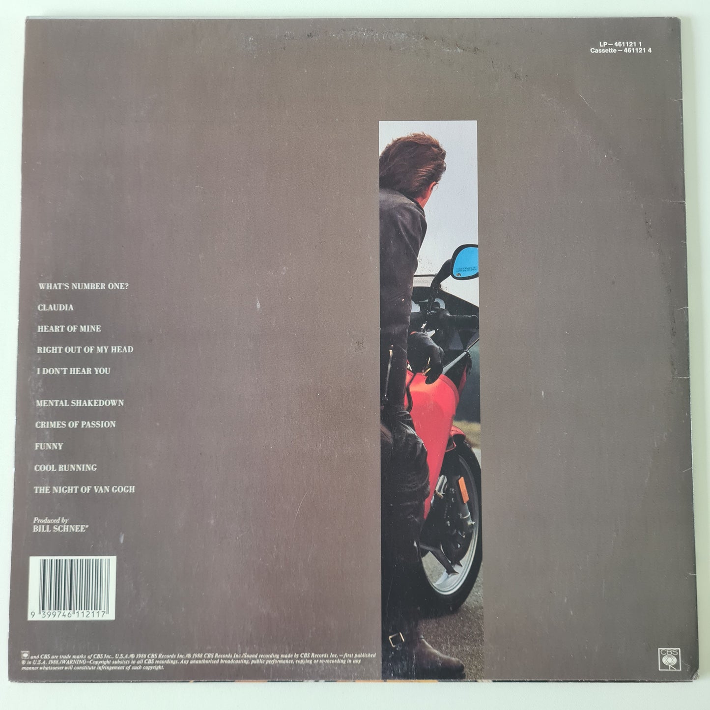 Boz Scaggs – Other Roads - 1988 - Vinyl Record LP - Sound Hound Records