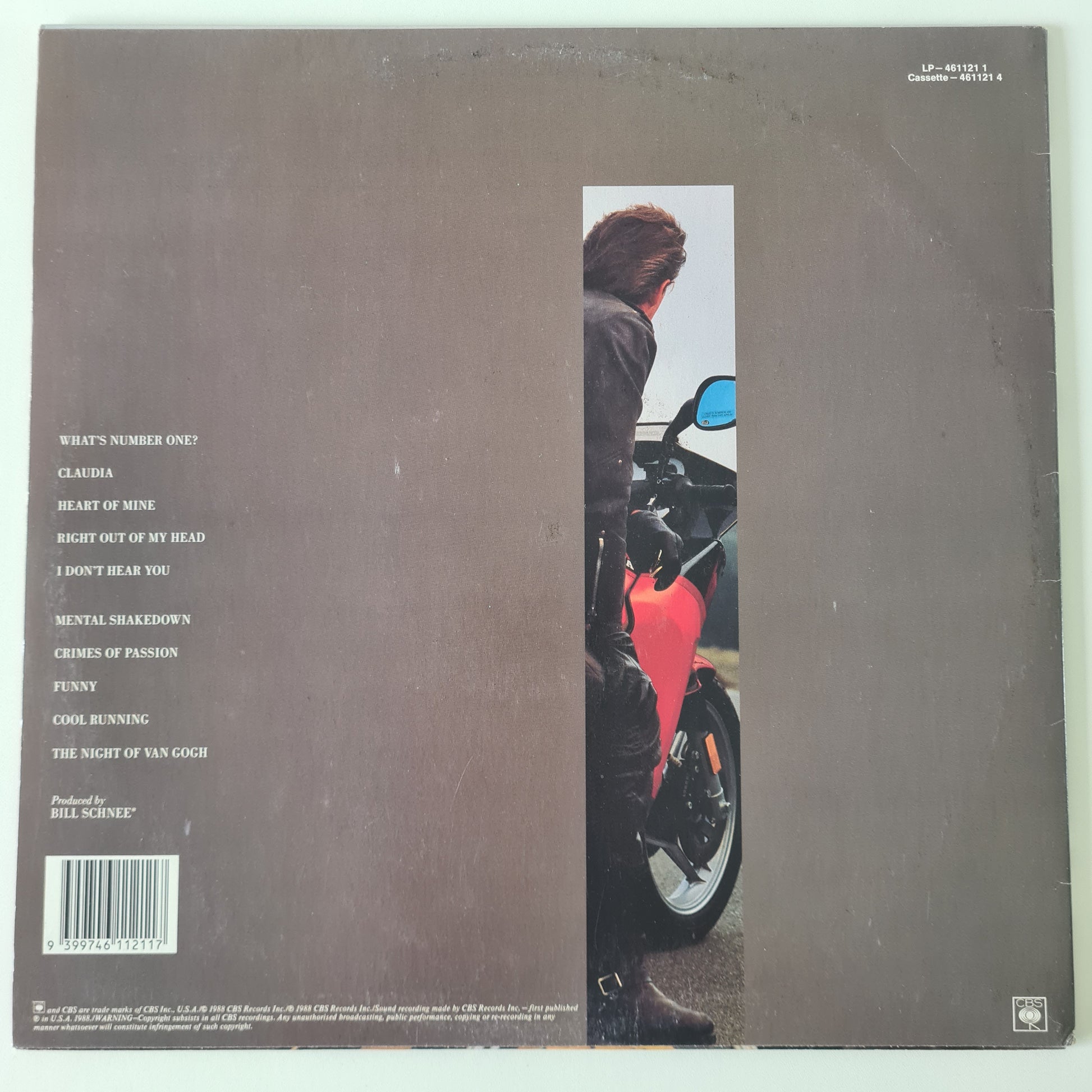 Boz Scaggs – Other Roads - 1988 - Vinyl Record LP - Sound Hound Records