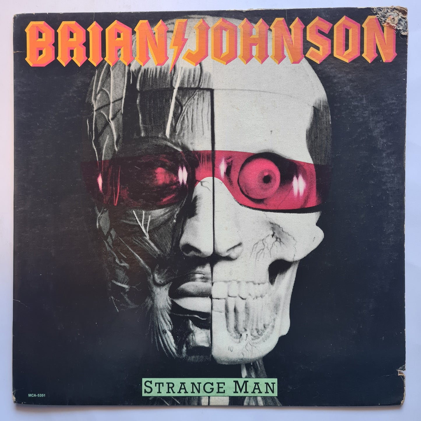 Brian Johnson (Geordie, AC/DC) – Strange Man - 1982 - Vinyl Record LP - Sound Hound Records