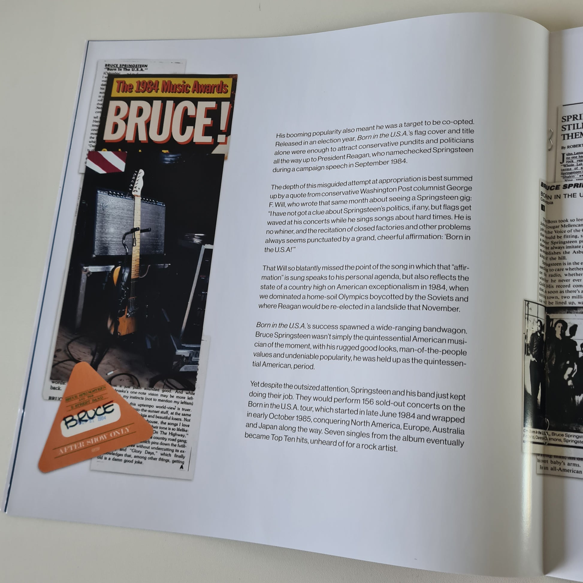 Bruce Springsteen – Born In The USA - 1984 (2024 Limited Edition 40th Anniversary, Red Translucent Vinyl, European Pressing) - Vinyl Record LP - Sound Hound Records
