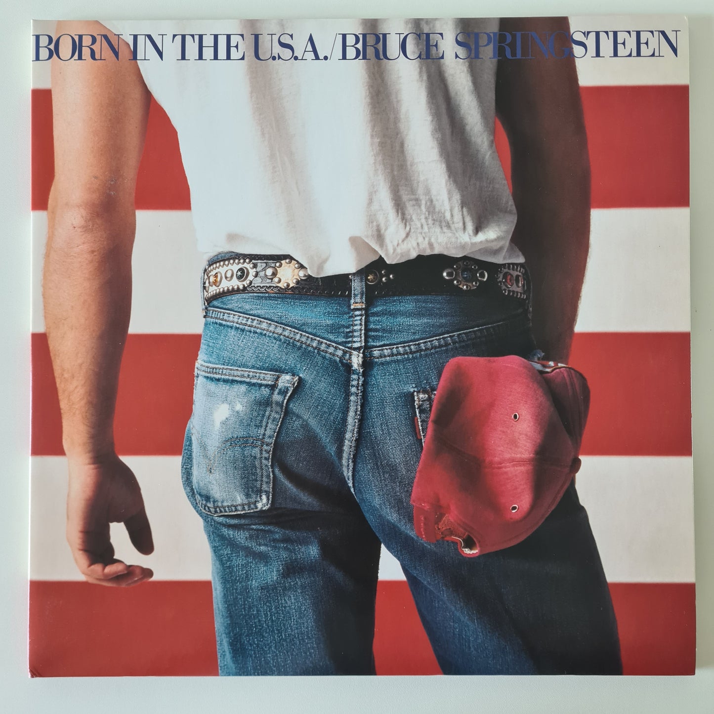 Bruce Springsteen – Born In The USA - 1984 (2024 Limited Edition 40th Anniversary, Red Translucent Vinyl, European Pressing) - Vinyl Record LP - Sound Hound Records