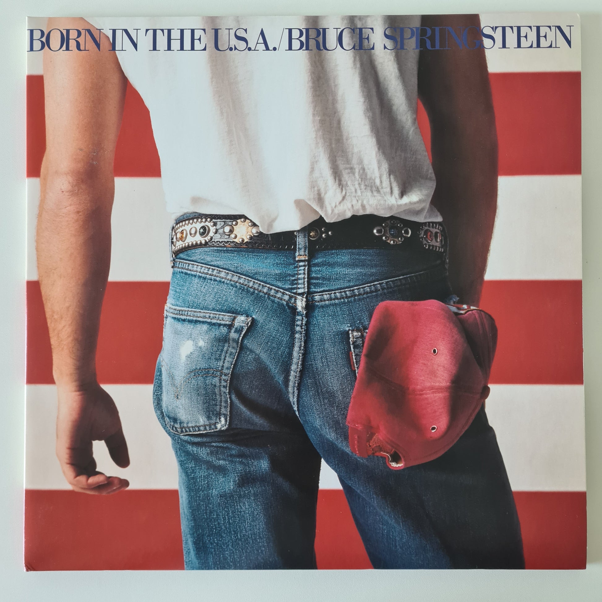 Bruce Springsteen – Born In The USA - 1984 (2024 Limited Edition 40th Anniversary, Red Translucent Vinyl, European Pressing) - Vinyl Record LP - Sound Hound Records