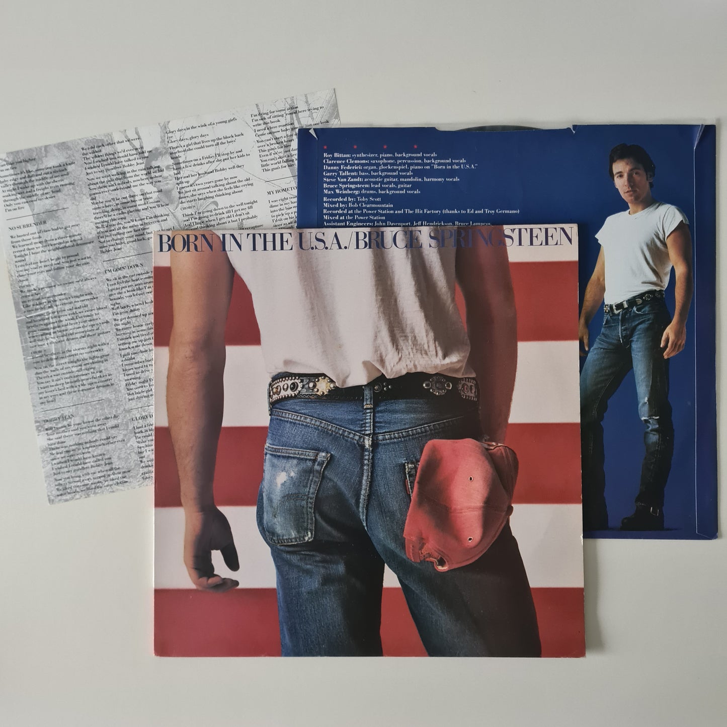 Bruce Springsteen – Born In The USA - 1984 (UK Pressing) - Vinyl Record LP - Sound Hound Records