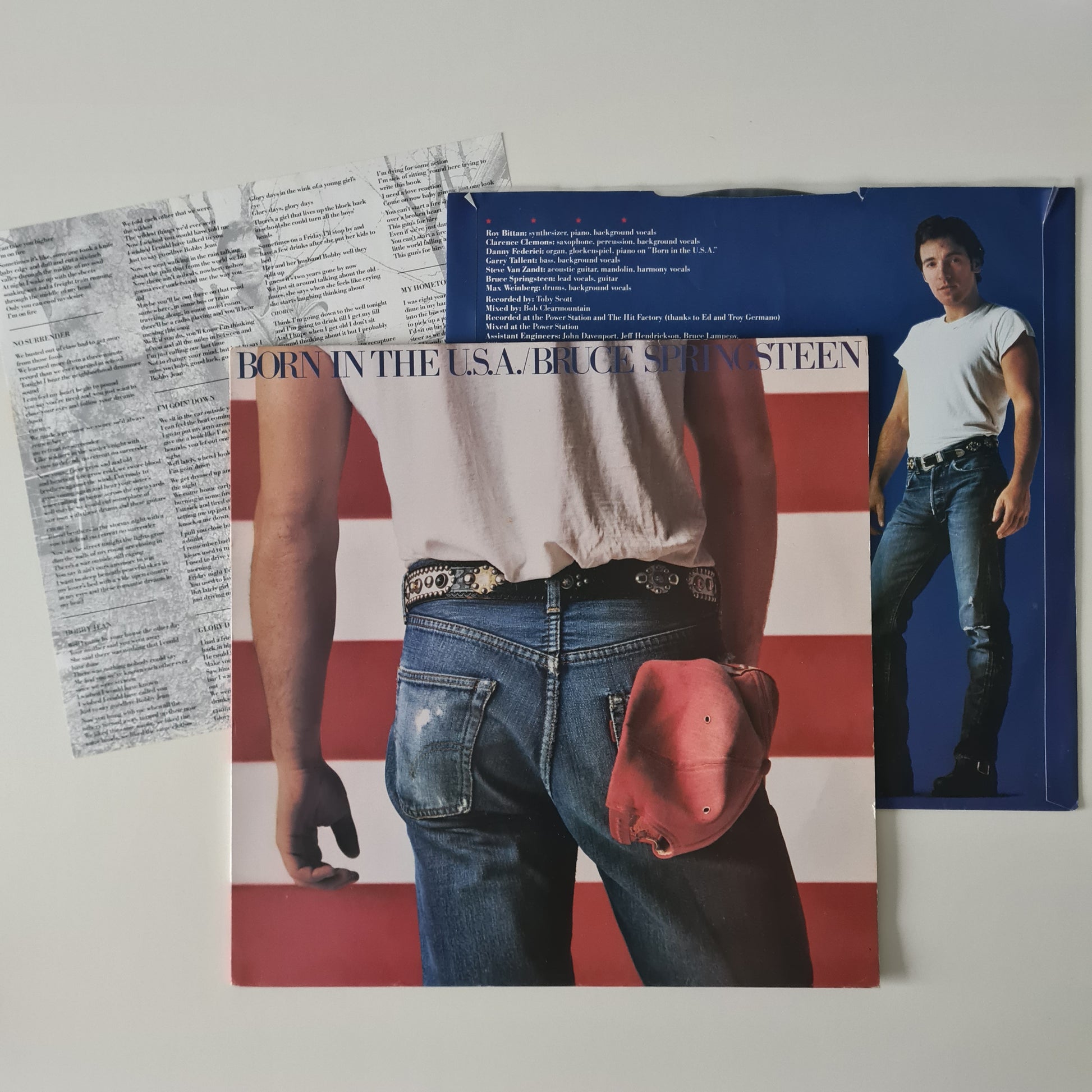 Bruce Springsteen – Born In The USA - 1984 (UK Pressing) - Vinyl Record LP - Sound Hound Records