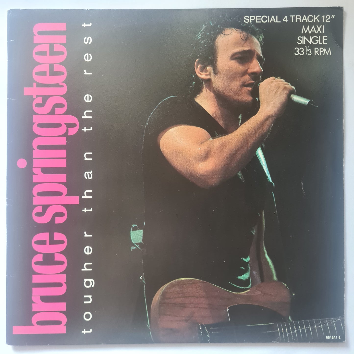 Bruce Springsteen – Tougher Than The Rest - 1987 - Vinyl Record Maxi Single - Sound Hound Records