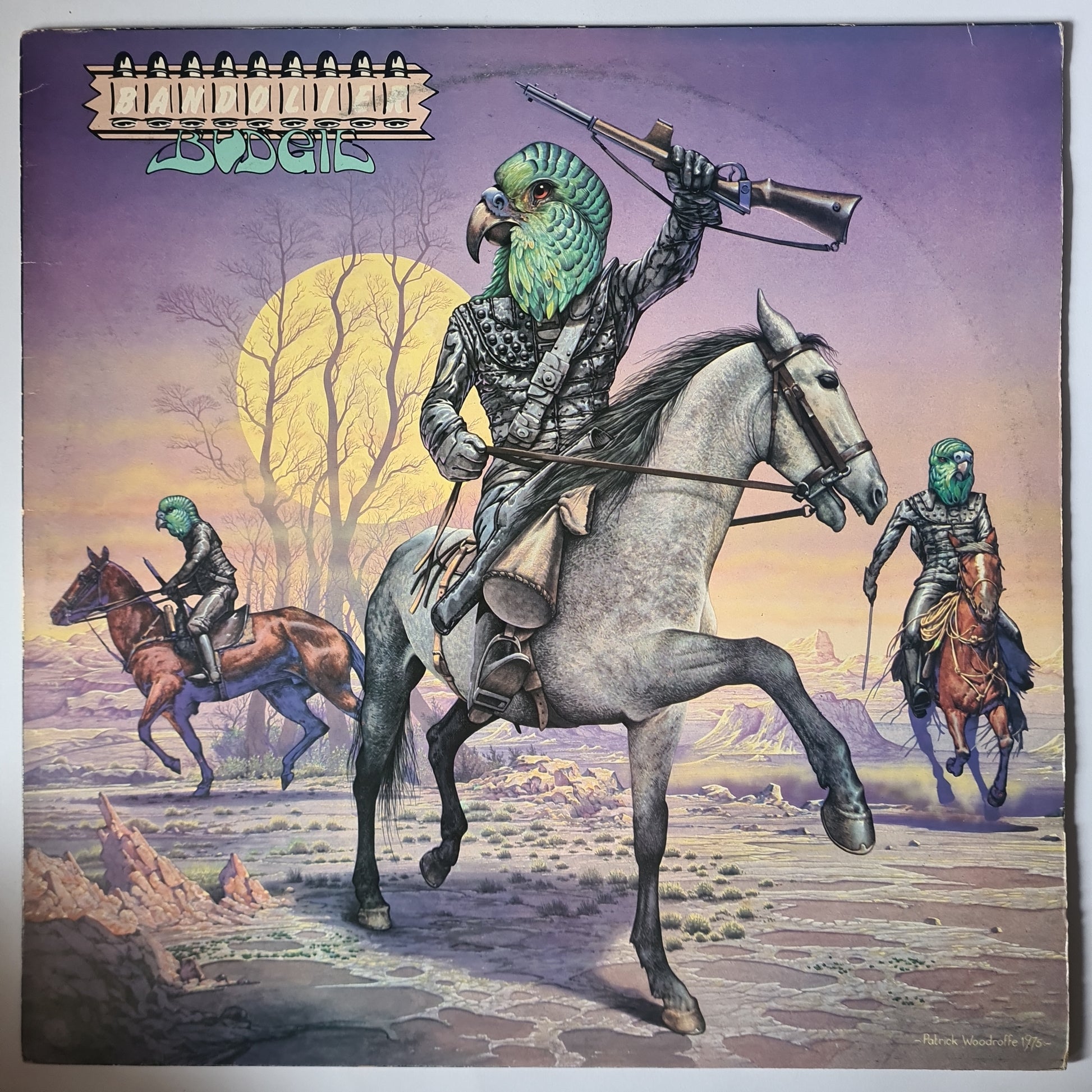 Budgie – Bandolier- 1975 (UK Pressing) - Vinyl Record LP - Sound Hound Records