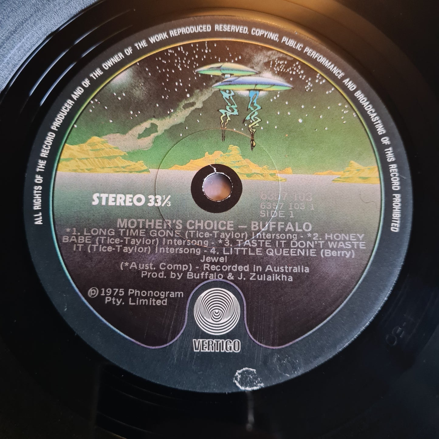 Buffalo – Mothers Choice - 1976 (Oz Hard Rock Gem!) - Vinyl Record LP - Sound Hound Records