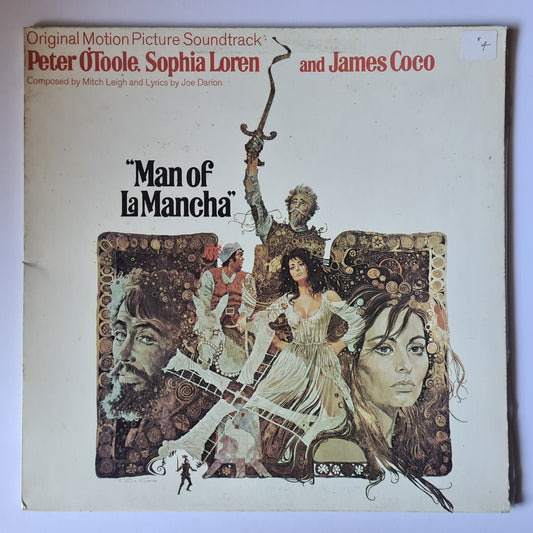 CLEARANCE STOCK! - SOUNDTRACK: MAN OF LA MANCHA - VINYL RECORD LP - Sound Hound Records